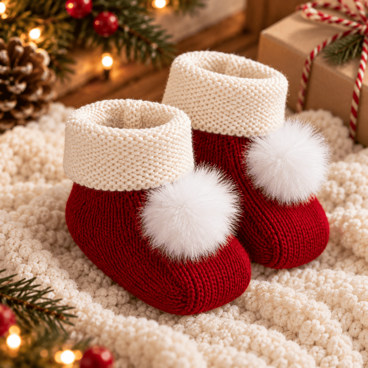 Kit Meu Primeiro Natal Personalizado — Ninho de Amor Unissex