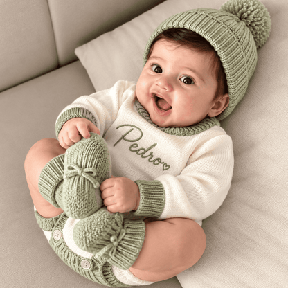 Kit Meu Pequeno Príncipe – Tricô Premium | Ninho de Amor™